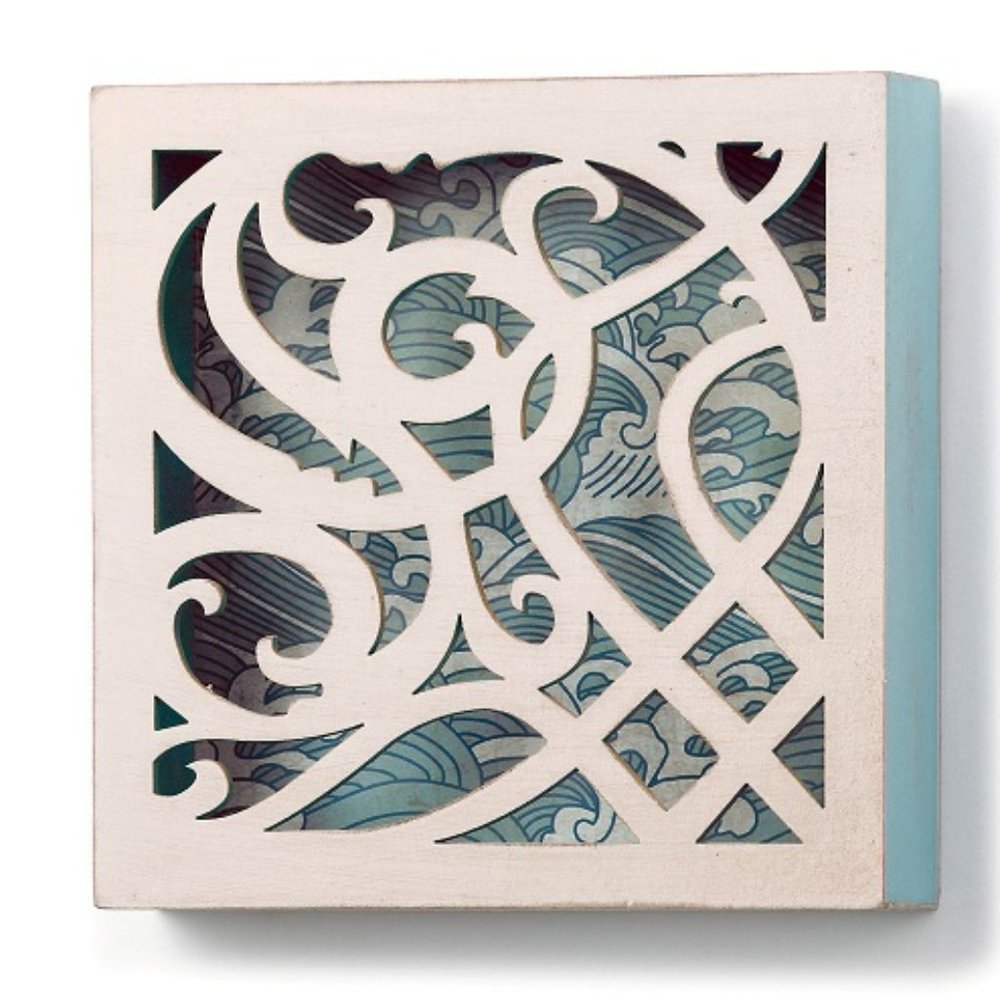 Nathan Murrell Collection Wave Lattice Shadow Box
